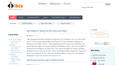 Desktop Screenshot of airlines.industry-focus.net