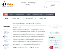 Tablet Screenshot of airlines.industry-focus.net