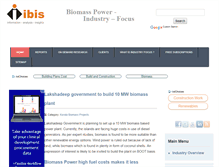 Tablet Screenshot of biomass-power.industry-focus.net