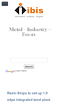 Mobile Screenshot of metal.industry-focus.net