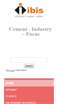 Mobile Screenshot of cement.industry-focus.net
