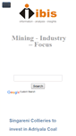 Mobile Screenshot of mining.industry-focus.net