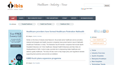 Desktop Screenshot of healthcare.industry-focus.net